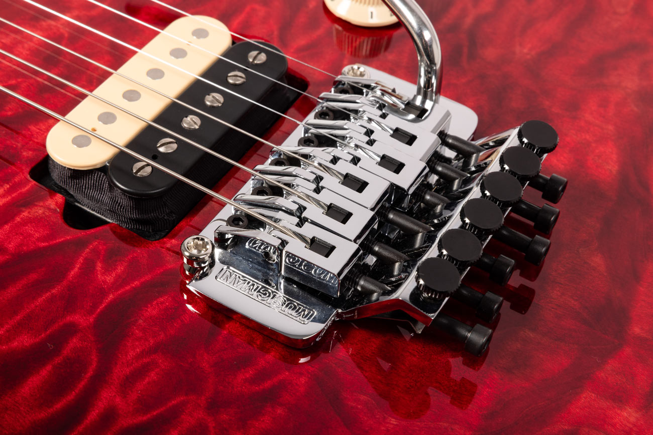 Music Man Axis 30th Anniversary Translucent Red