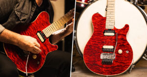 Music Man Axis 30th Anniversary Translucent Red