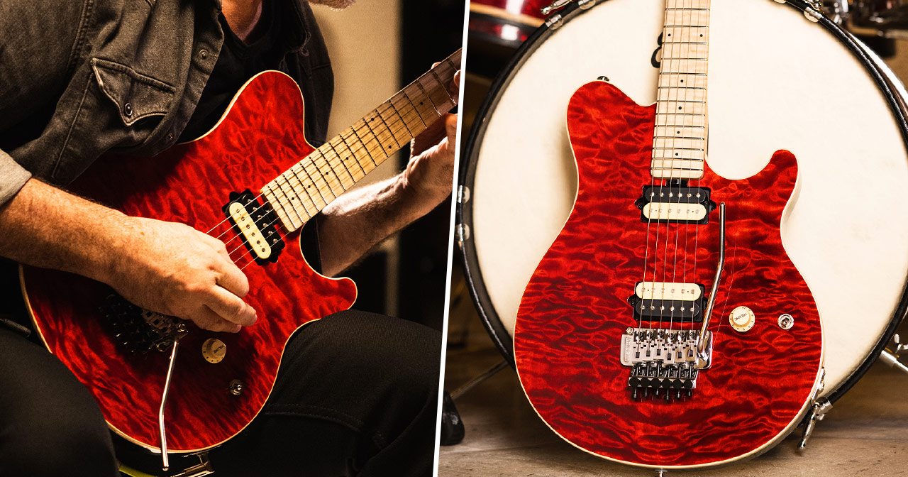 Music Man Axis 30th Anniversary Translucent Red