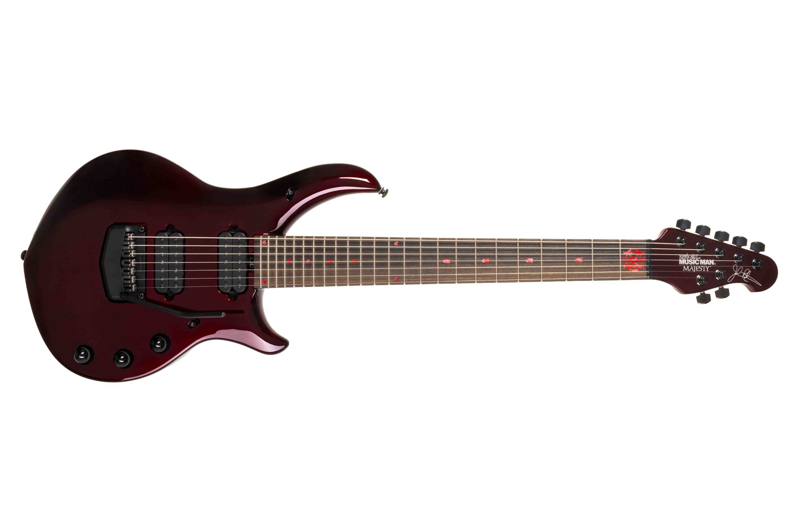 Music Man Majesty Premium Select 7 Carnelian Red