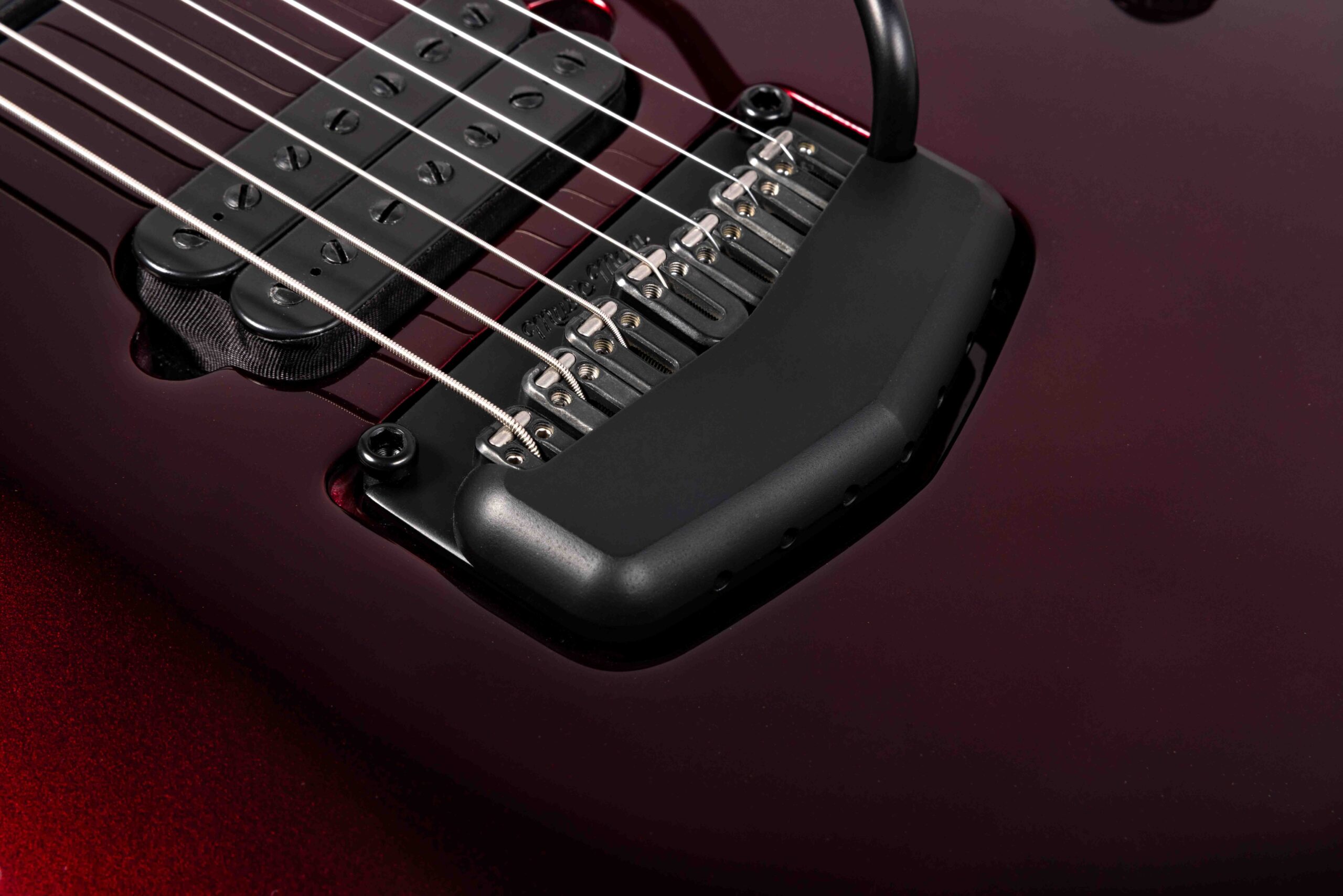 Music Man Majesty Premium Select 7 Carnelian Red
