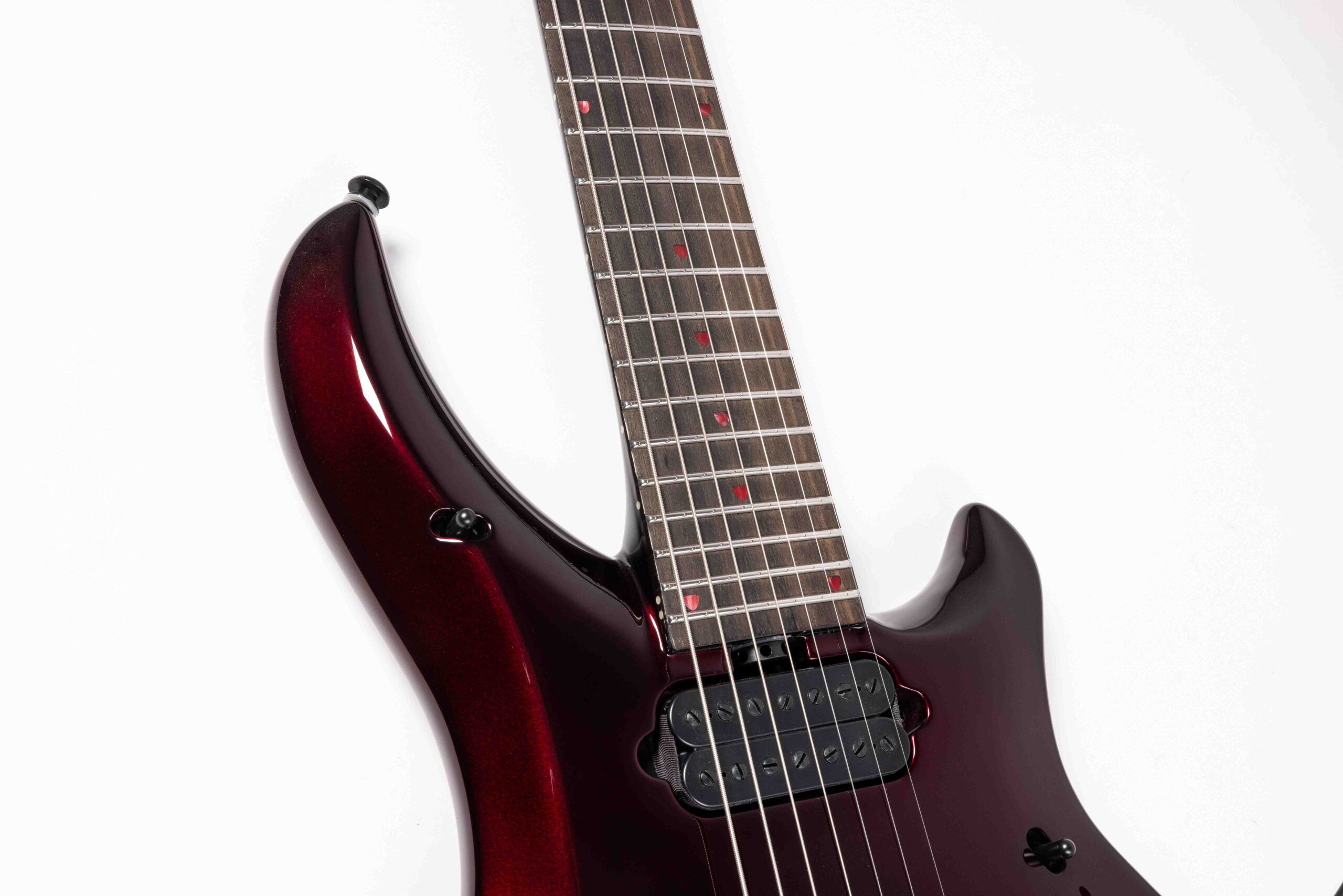 Music Man Majesty Premium Select 7 Carnelian Red