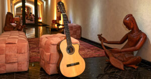 Pleyel Expression P800CE Chitarra Classica 4/4 Cutaway EQ