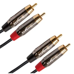 Quik Lok ITST/4RCA-3 Cavo 2x Spina Phono RCA / 2x Spina Phono RCA 3 mt