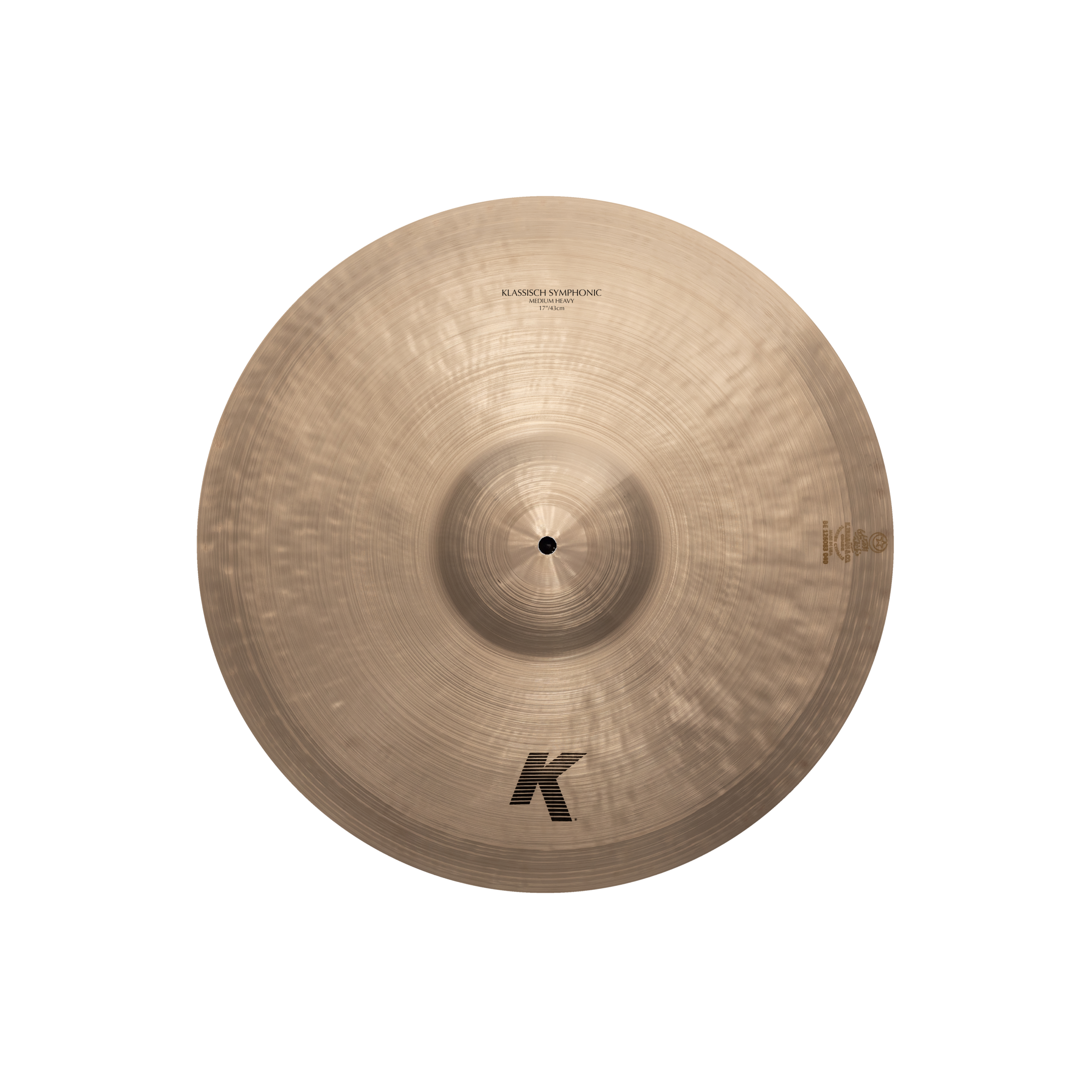 Zildjian K Klassisch Symphonic Medium Heavy Pair 17'